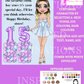 Denim Dress Birthday Card