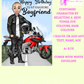 Motorbike Birthday Card