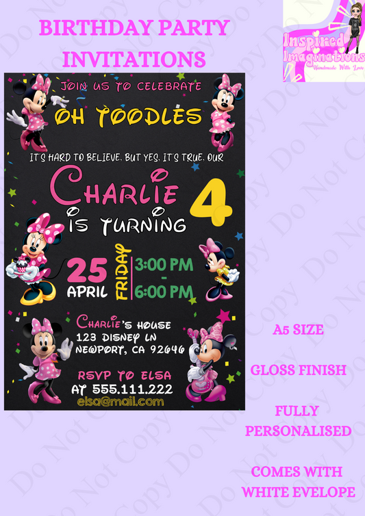 Party Invitations Stype 4