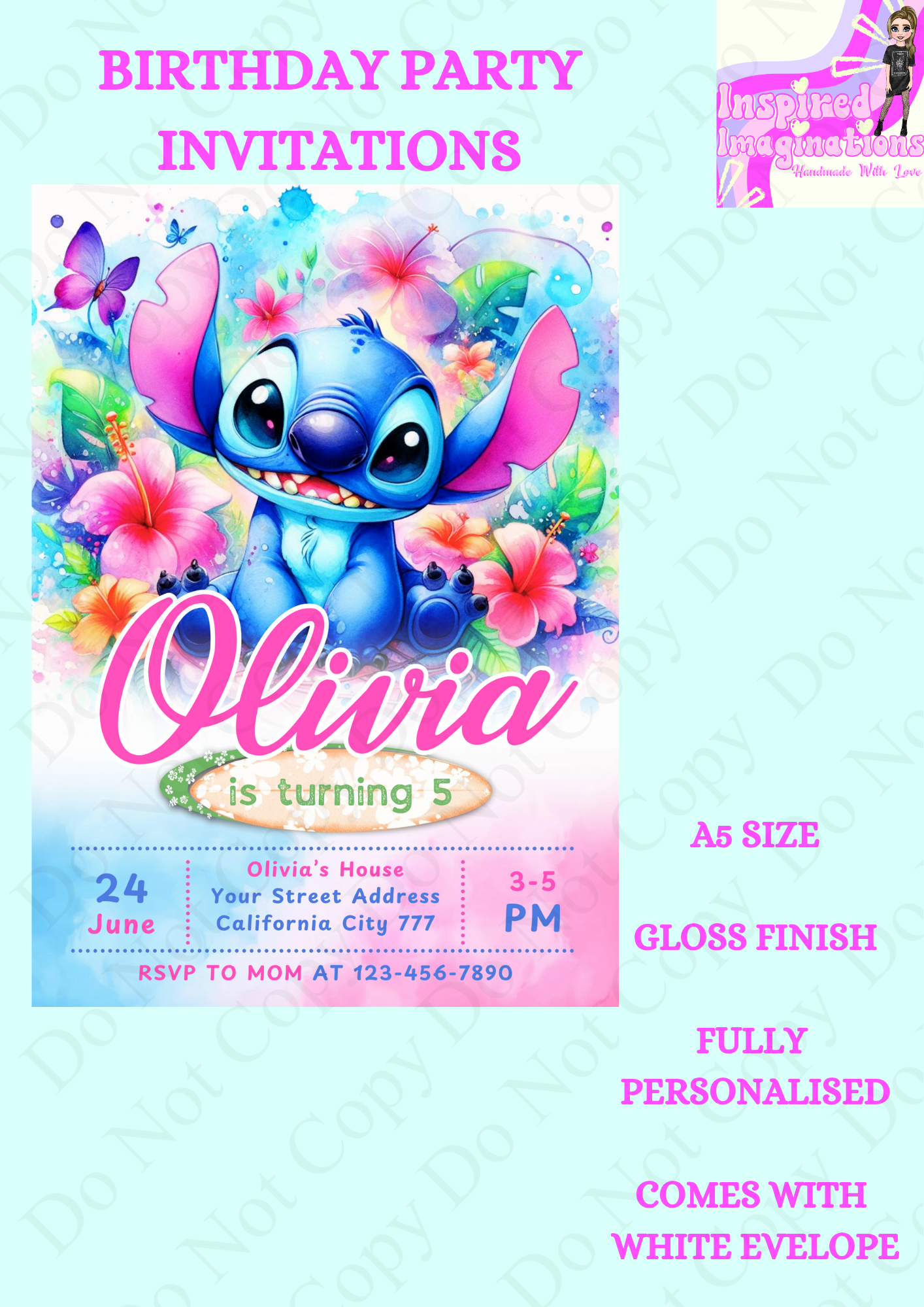 Party Invitations Style 1