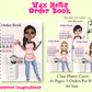 Wax Melts Order Book