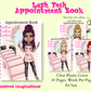 Lash Tech Appointment Book
