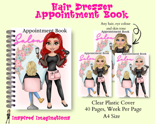 Hair Dresser Appointment Book