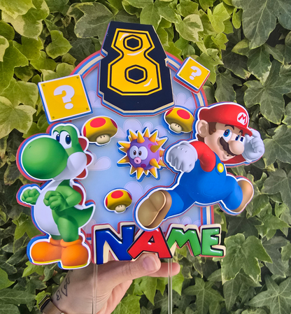 Mario Cake Topper