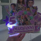 Kpop Cake Topper with Lights