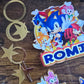Personalised Speed Hero Cake Topper Set – Custom Name & Age Birthday Cake Decorations – Blue Speed Character Theme