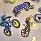 Personalised BMX Bike Cake Topper Set – Cycling Birthday Cake Decorations – BMX Rider Cake Topper