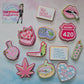 Weed Style 2 Cupcake Toppers