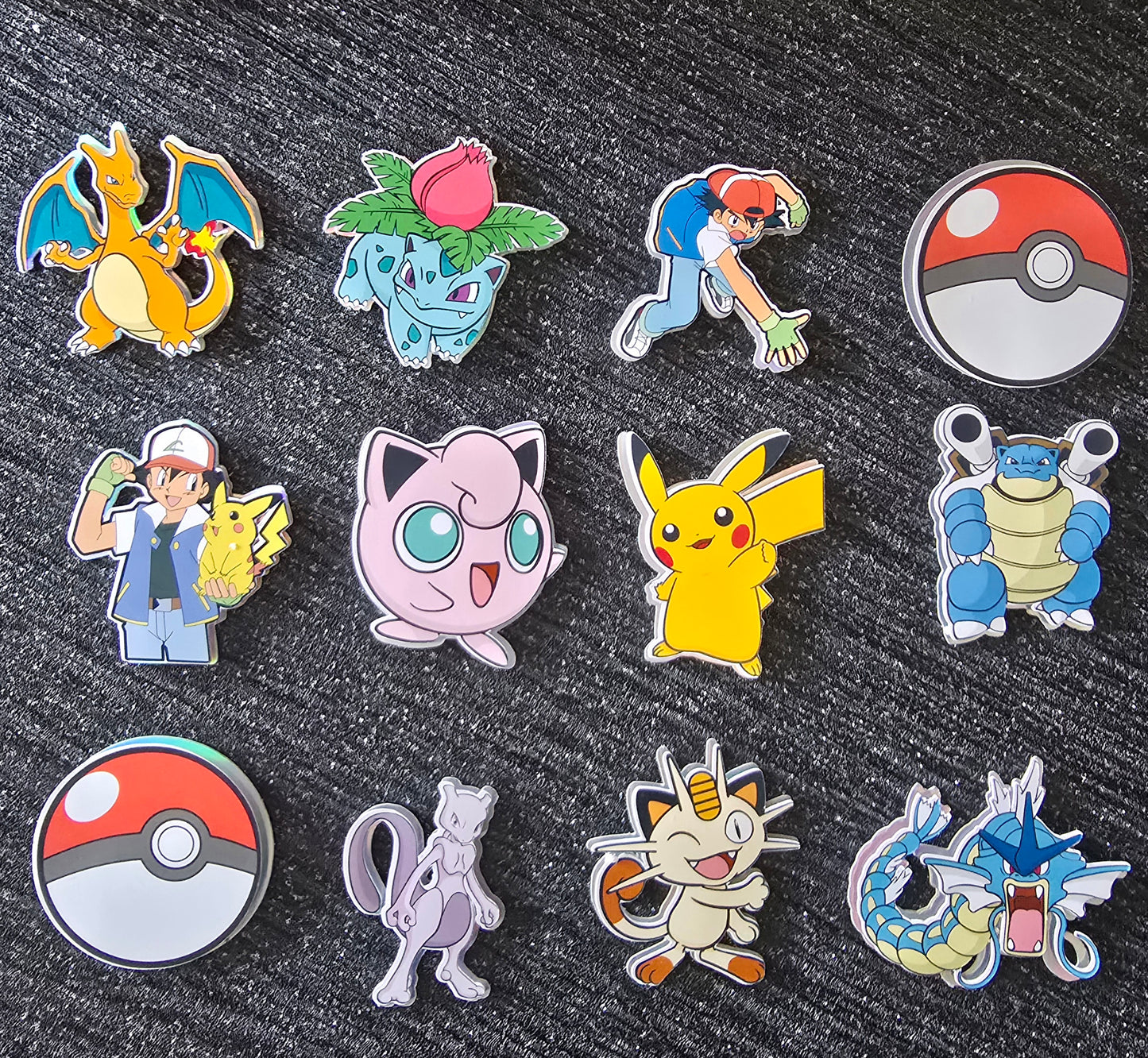Monster Catching Inspired Cupcake Topper Set ⚡🔴
