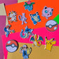Pokemon Cupcake Toppers
