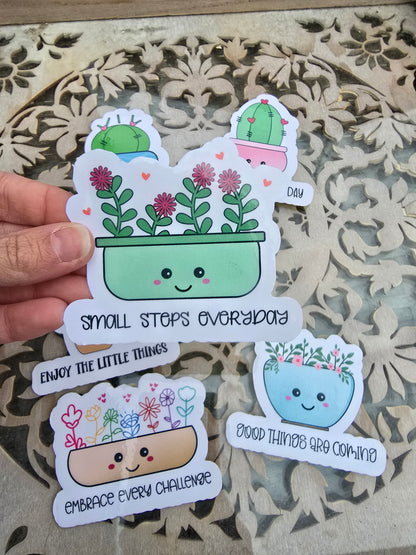 Positive Plants Stickers