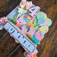 Personalised Peppa Pig Cake Topper – Rainbow Birthday Cake Topper – Peppa Pig Birthday Cake Decoration