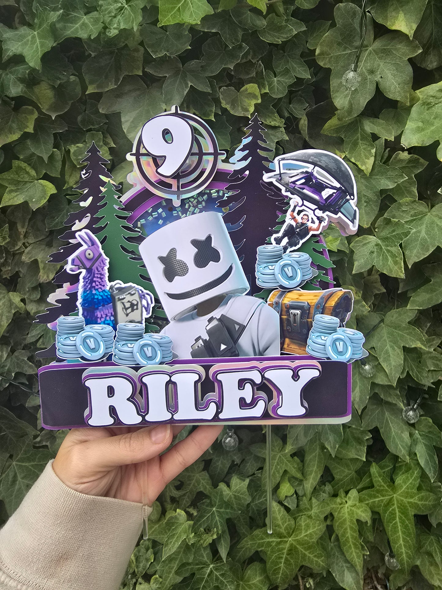 Fortnite Cake Topper