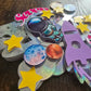 Space Cake Topper