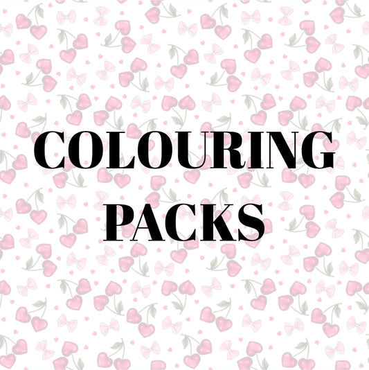 Personalised Colouring Pack - Birthday Party Activity Pack