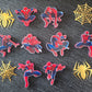 Superhero Web Slinger Cupcake Topper Set 🕸️❤️