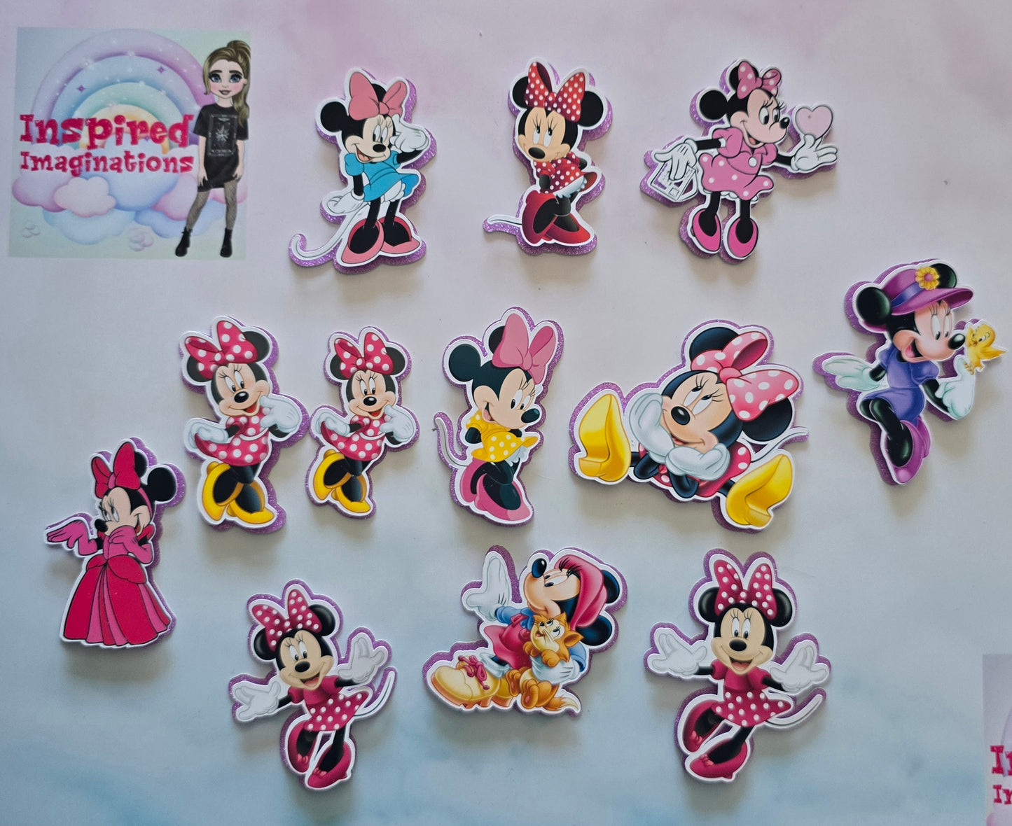 Minnie Cupcake Toppers