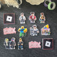 Block Adventure Gaming Cupcake Topper Set 🎮✨