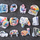 Gaming Theme Cupcake Topper Set 🎮🖥️✨