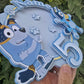 Blue Dog Cake Topper