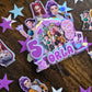 Personalised K-Pop Cake Topper – K-Pop Birthday Cake Topper – Custom Name & Age Birthday Cake Decoration