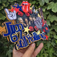 Rolling Stones Cake Topper