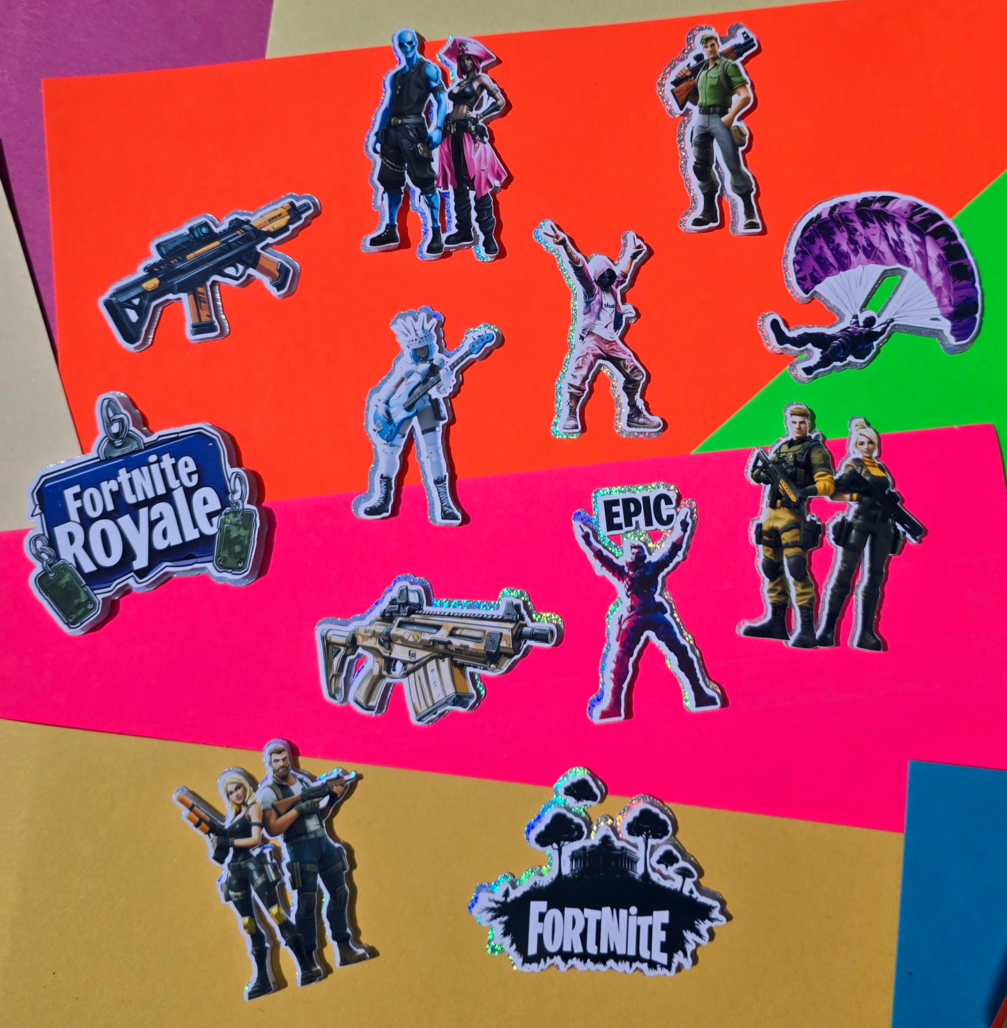 Fortnite Cupcake Toppers