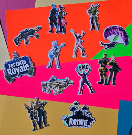Fortnite Cupcake Toppers