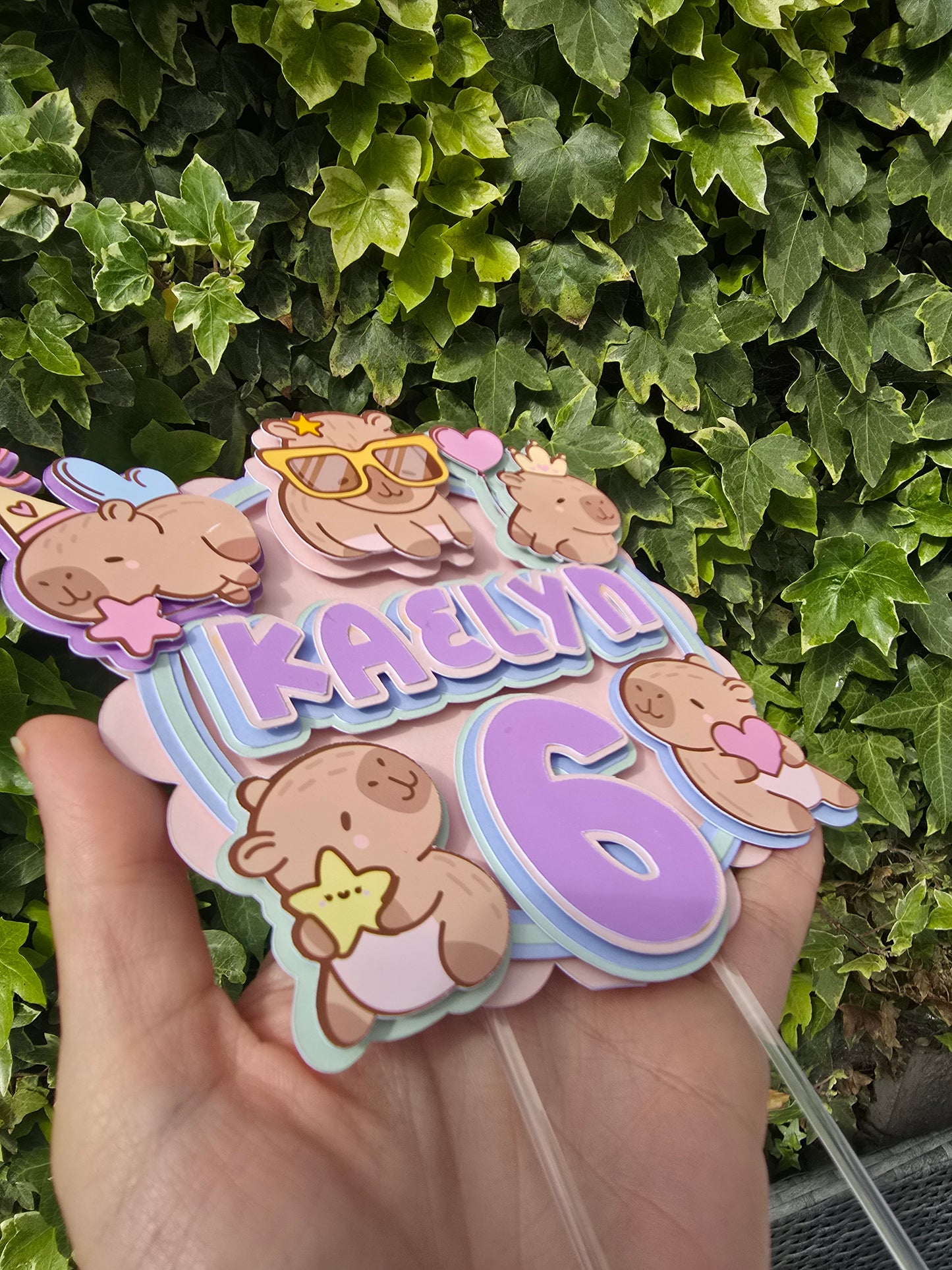 Kapibara Cake Topper
