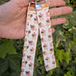 Pug With Bow Key Fob