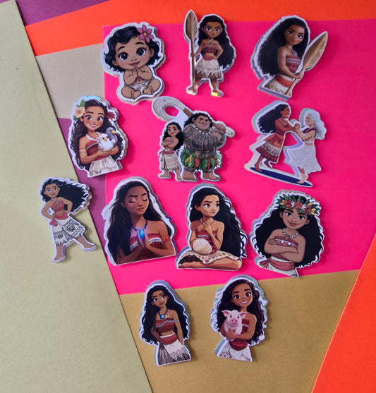 Moana Cupcake Toppers
