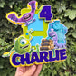 Momsters Inc Cake Topper