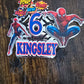 Superhero Inspired Cake Topper - Personalised Name & Age - Comic Style Birthday Decoration