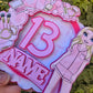 Pink Make Up Cake Topper
