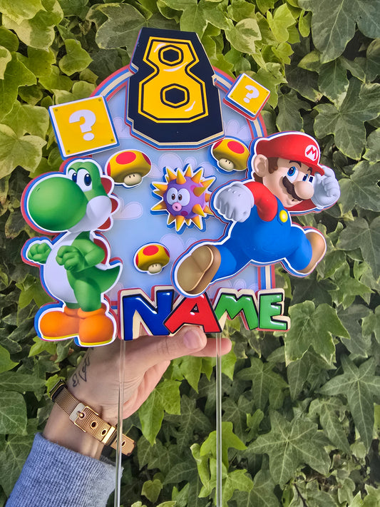 Mario Cake Topper