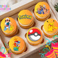 Monster Adventure Edible Cupcake Toppers – 12 Cartoon Style Cupcake Decorations – Icing Sheet or Rice Paper Edible Cake Toppers