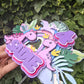 Pink Dino Cake Topper