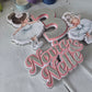 Personalised Ballerina Cake Topper – Ballet Birthday Cake Topper – Girls Birthday Cake Decoration