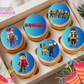 Gaming Edible Cupcake Toppers – 12 Video Game Cupcake Decorations – Icing Sheet or Rice Paper Edible Cake Toppers