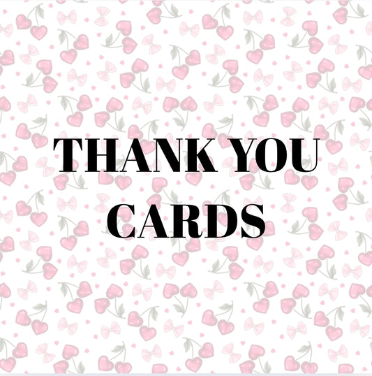 Thank You Cards