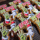 Christmas 6 7 Cupcake Toppers