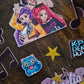 Personalised Pop Idol Cake Topper Set – Custom Name & Age Music Birthday Decoration – Pop Star Party Cake Decor