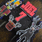 Creepy Woodland Cake Topper - Personalised Name & Age - Horror Style Birthday Cake Decorations