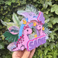 Pink Dino Cake Topper