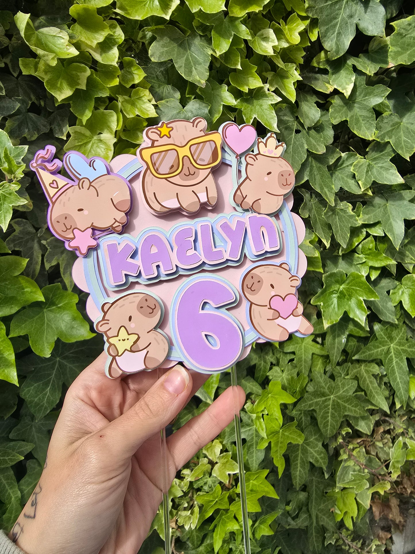 Kapibara Cake Topper
