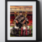 Football Wall Art Style 2