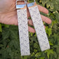Beige Bows Key Fob