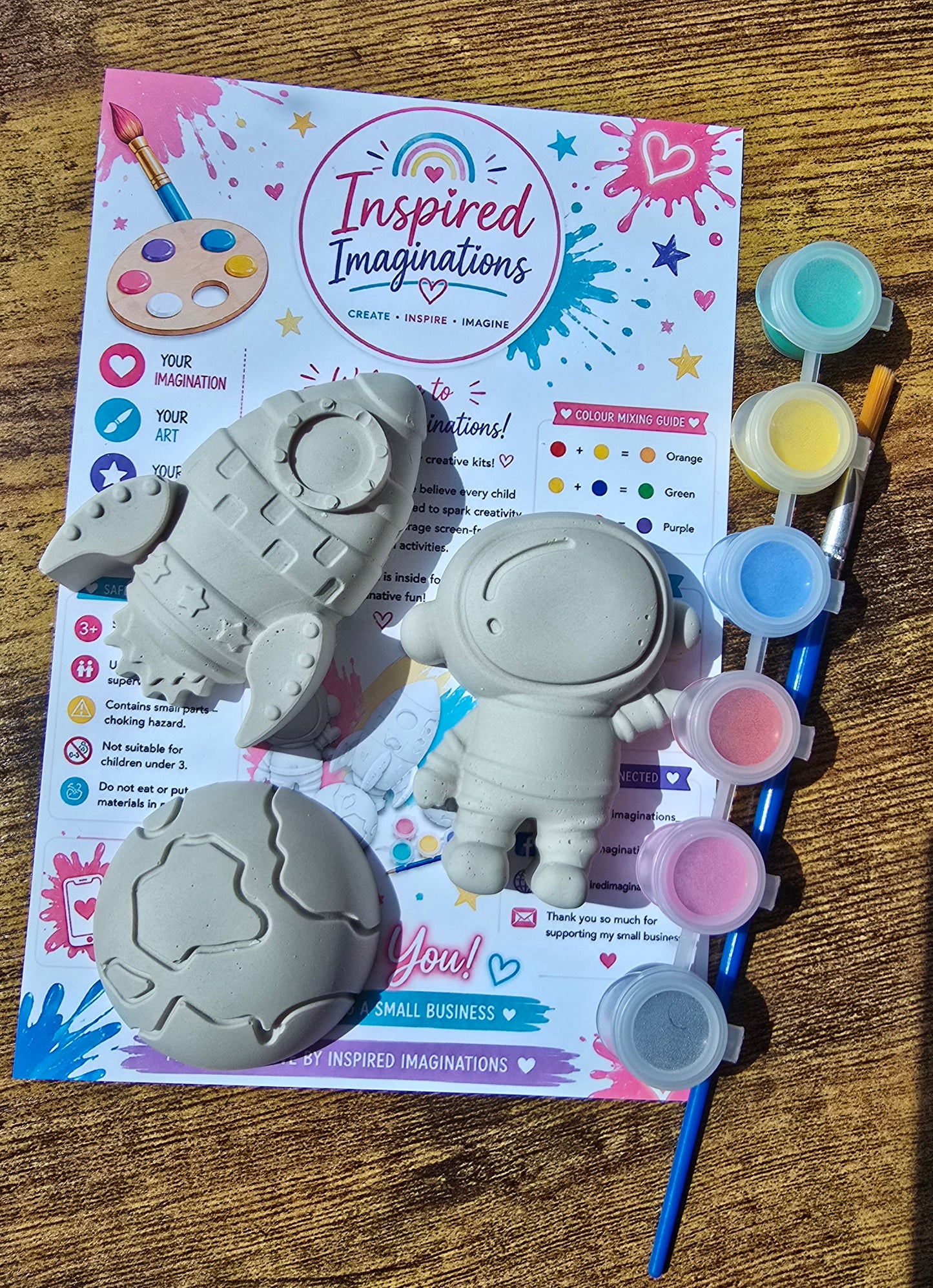 Plaster Painting Set Style 1