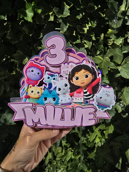 Gabby Cake Topper
