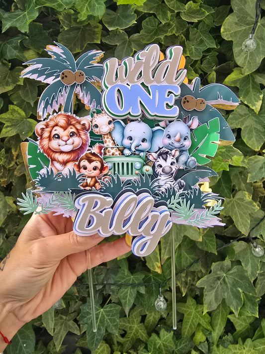 Wild ONE Cake Topper